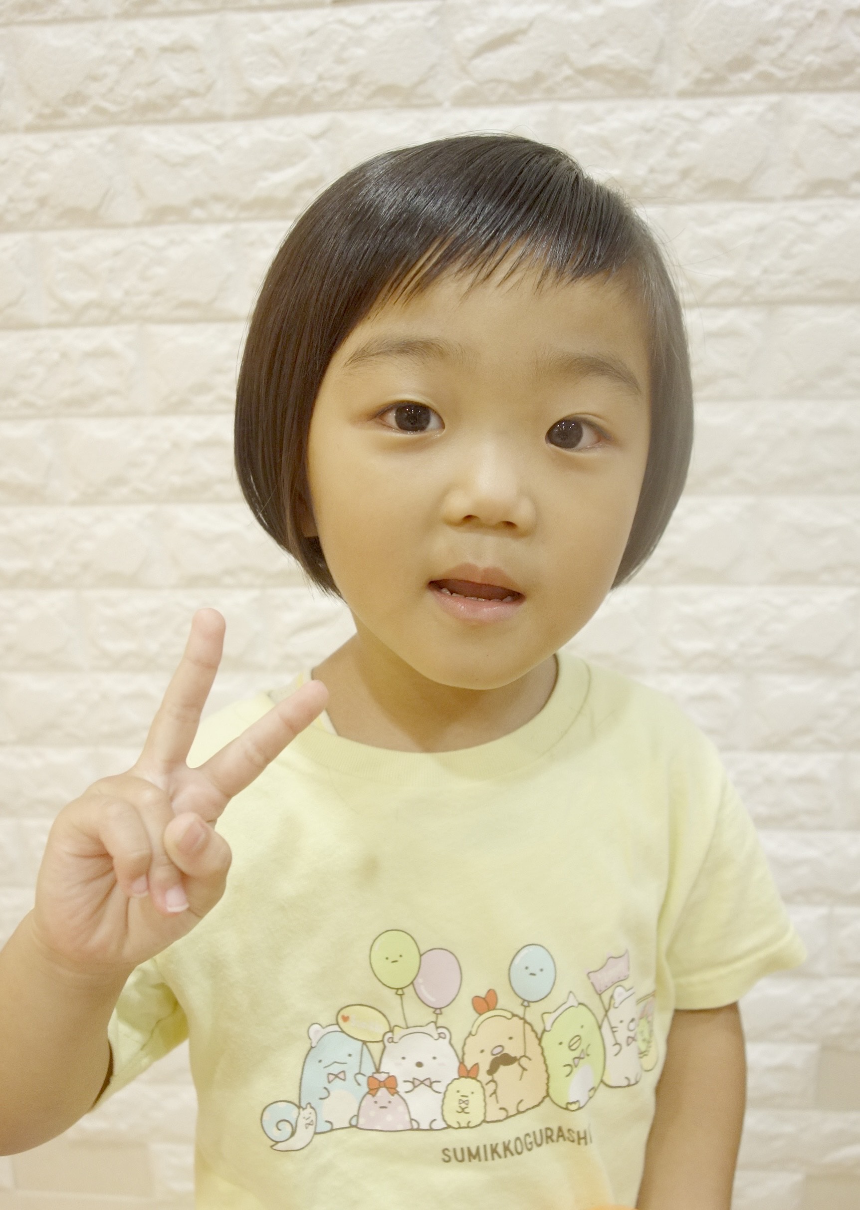こどもの髪型 女の子ショート チョキ友 こども専門美容室チョッキンズ キッズサロンCHOKKIN'S